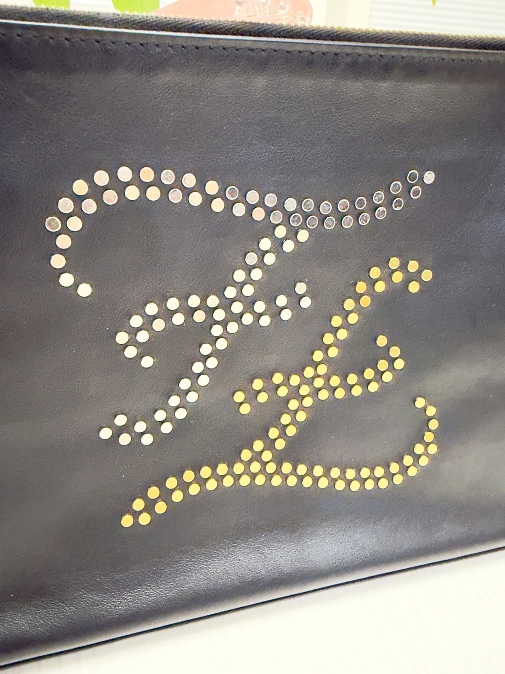 Fendi Leather Logo Pouch / Clutch - Picture 10 of 15